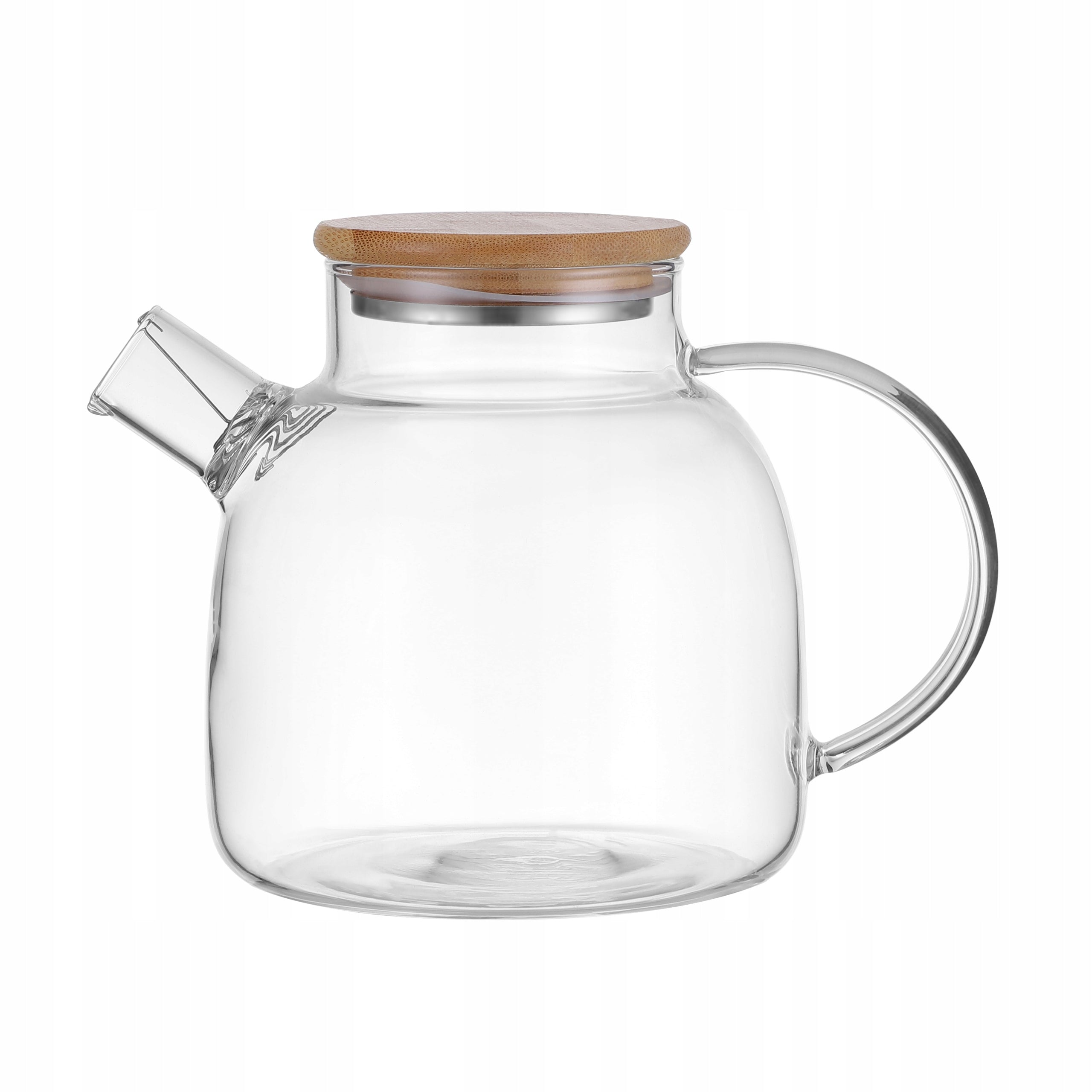 GLASS TEA POT HERBS INFUSER WITH SPRING LID 1,2l KAMILLE Manufacturer code KM9030M