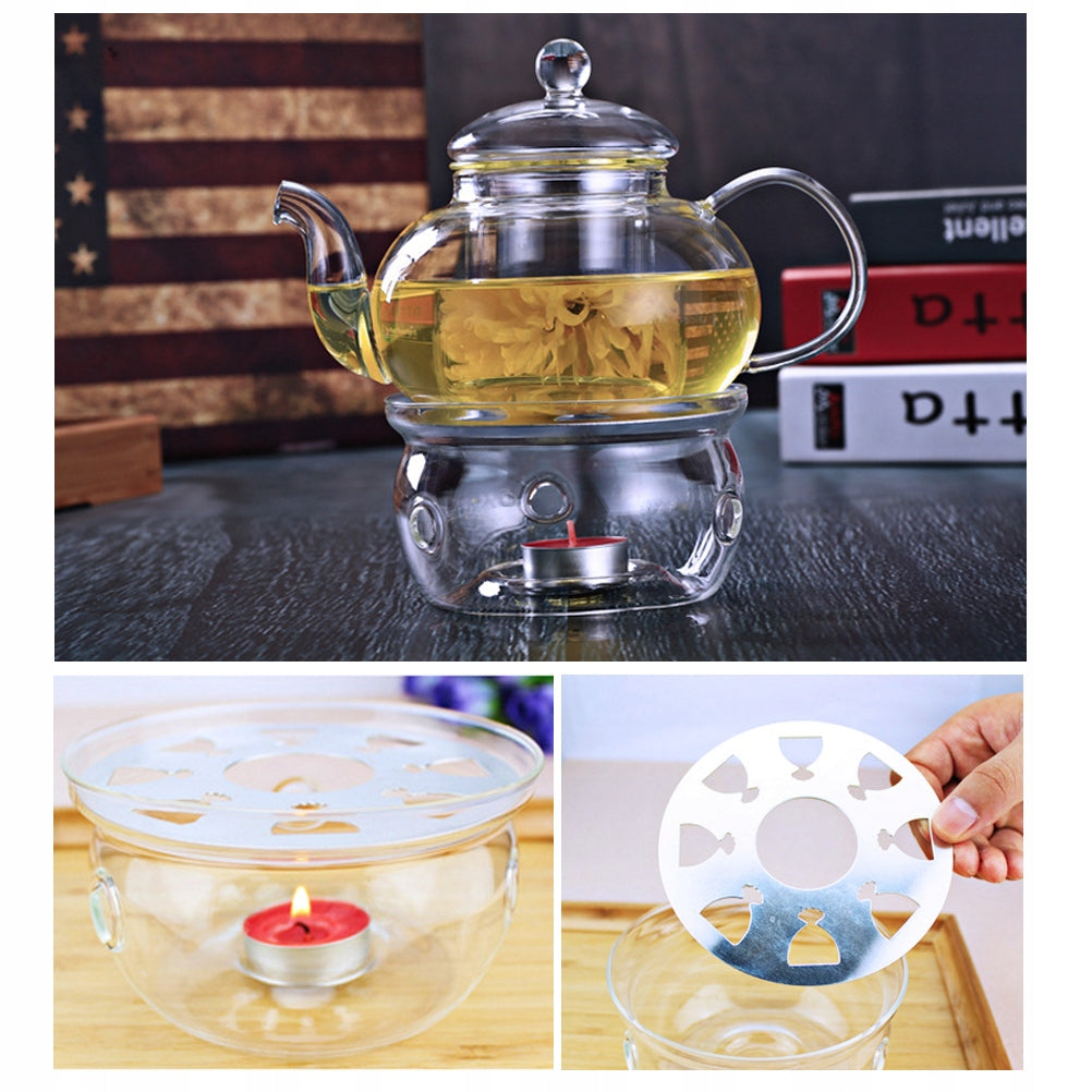 GLASS TEAPOT JUG WARMER FOR CANDLES 13*7 CM Manufacturer code a5455