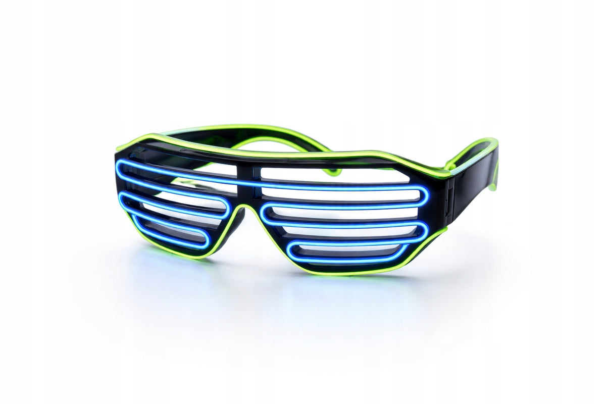 GLASSES GLOWING TWO-TONE BLINDS 3 LIGHTING MODES E1852 EMAJ Manufacturer code E1852