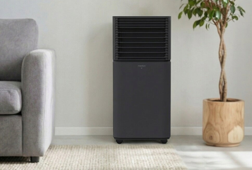 GOOD PORTABLE HOME AIR CONDITIONER 3in1 25M 7000BTU DEHUMIDIFICATION 65dB 700W Brand Medion