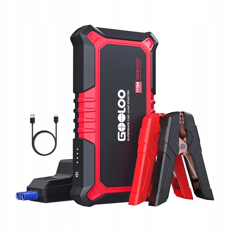 GOOLOO GP2000 Jump Starter 2000A Powerbank USB-C