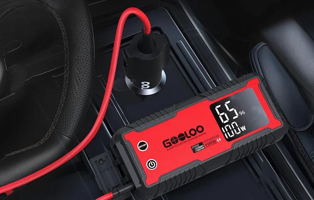 GOOLOO GT4000S Starting Device Jump Starter 4000A 74Wh 12V IP65 LED Brand GOOLOO