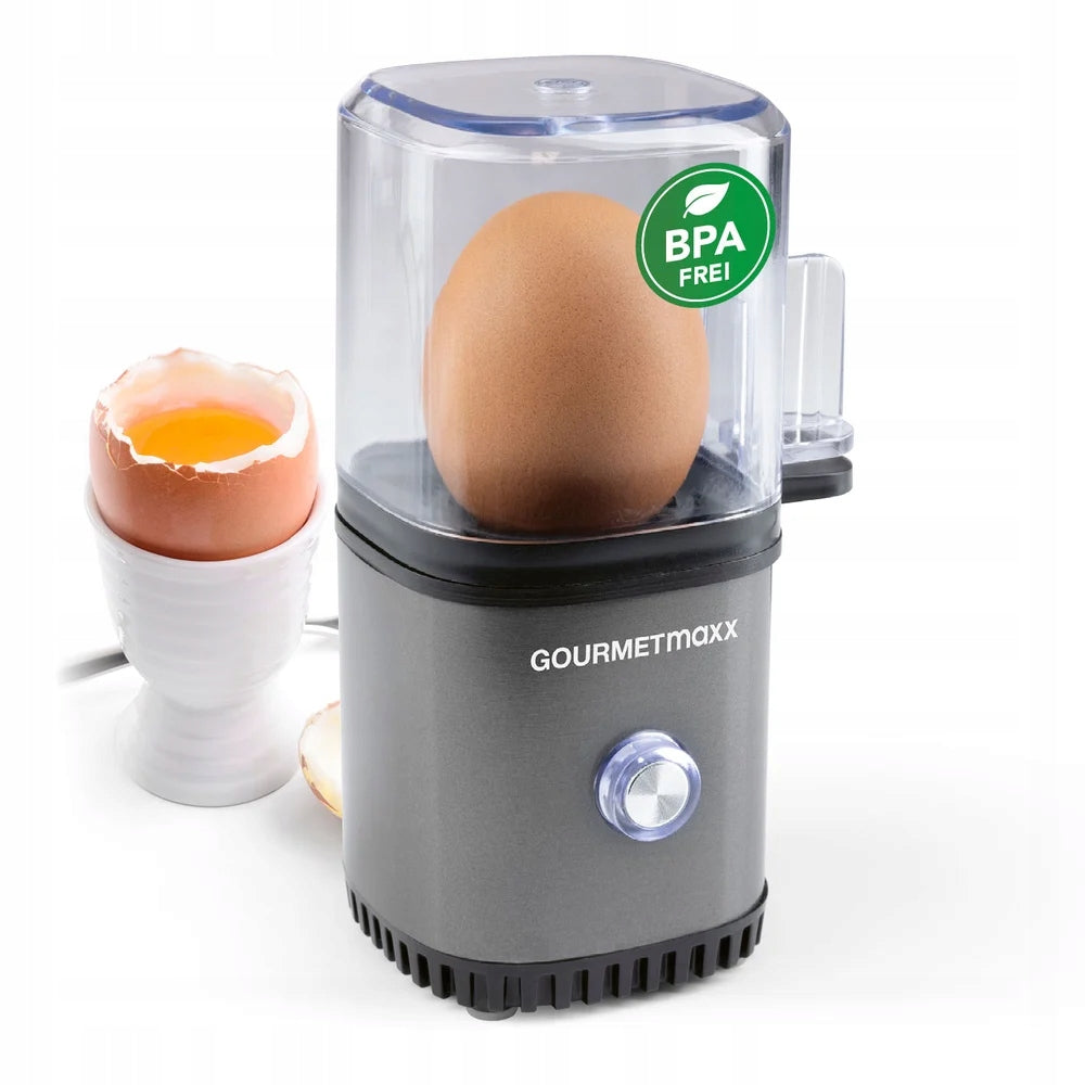 GOURMETmaxx Egg cooker for 1 egg 70 W anthracite