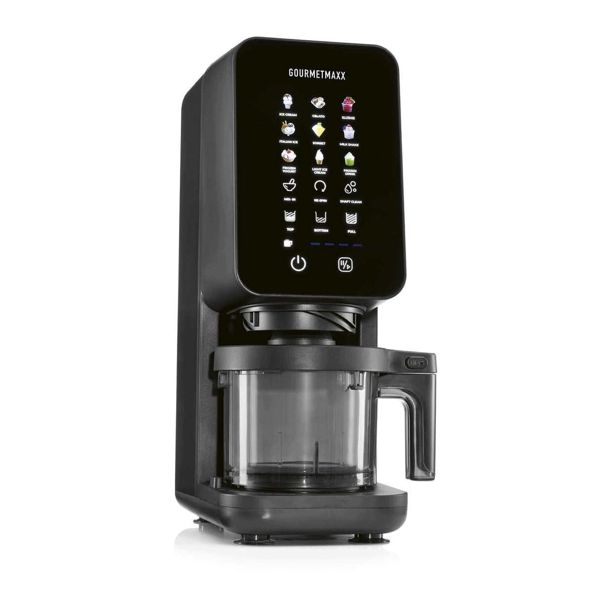 GOURMETmaxx SmoothUp Touch ice cream machine 700 W, 9 programs, Brand Gourmetmaxx