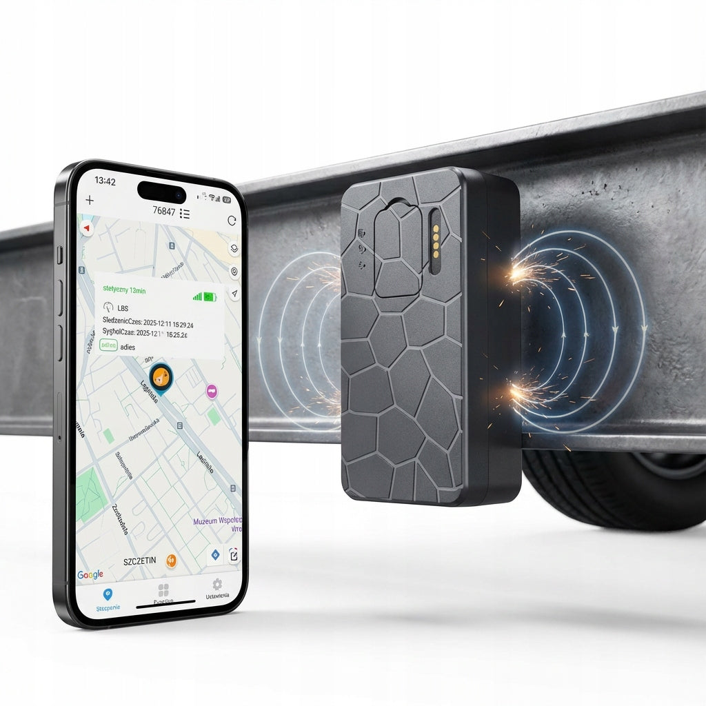 GPS LOCATOR 4G EAVESDROPPING MAGNET 4Connect G50L 10 000mAh iP67 UP TO 70 days Packaging status original