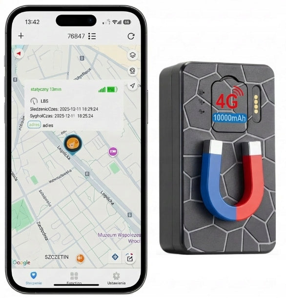 GPS LOCATOR 4G EAVESDROPPING MAGNET 4Connect G50L 10 000mAh iP67 UP TO 70 days