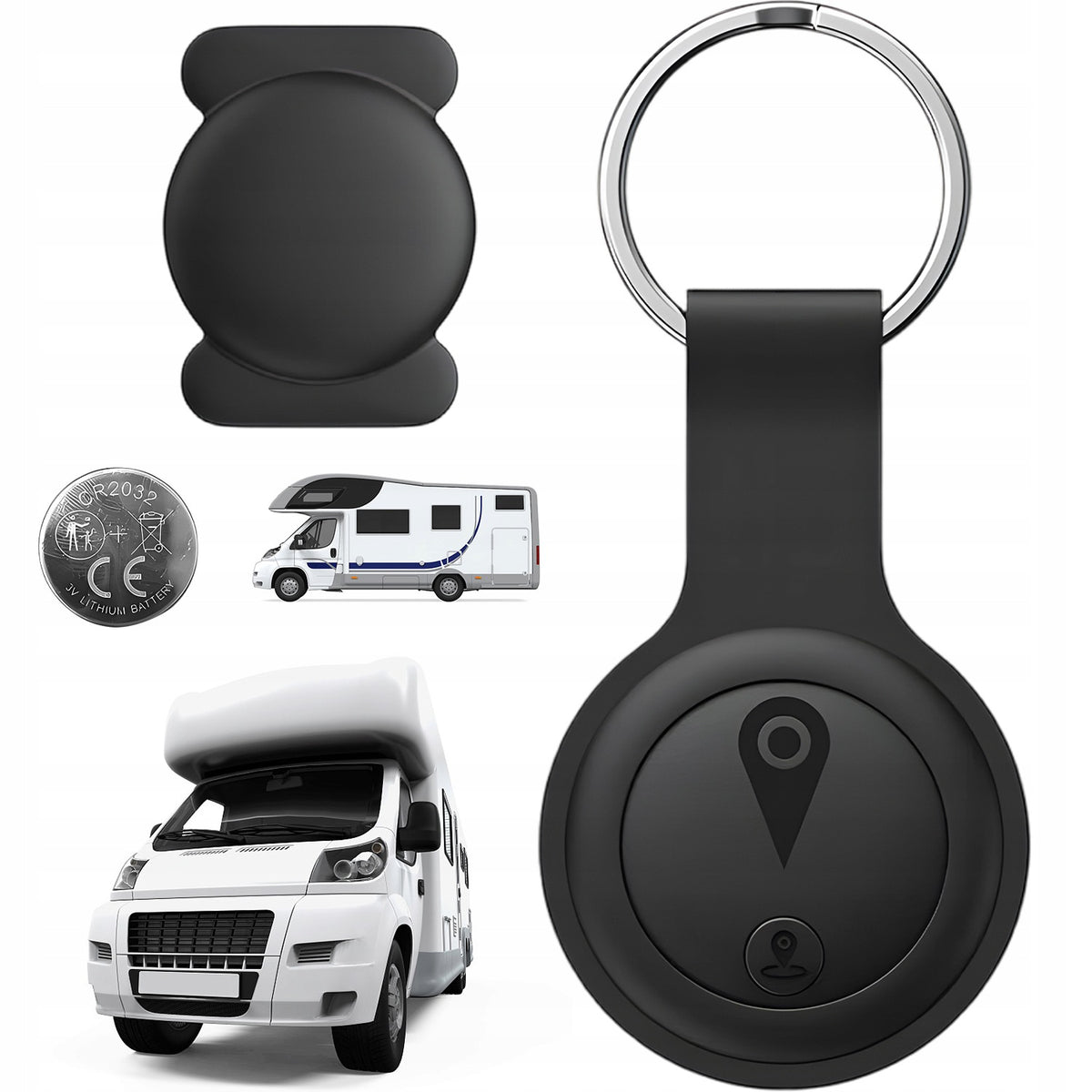 GPS LOCATOR REAL-TIME TRACKING WATERPROOF MINI ALARM SAUCE