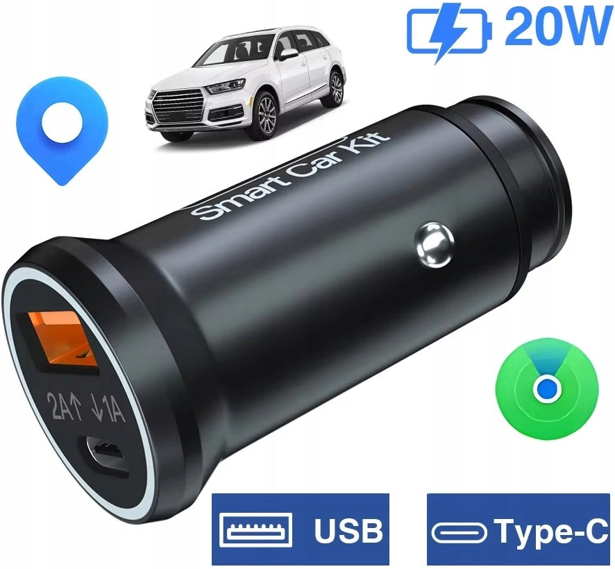 GPS LOCATOR iOS AIR TAG FIND MY APPLE SMART LIKE A CAR CHARGER!