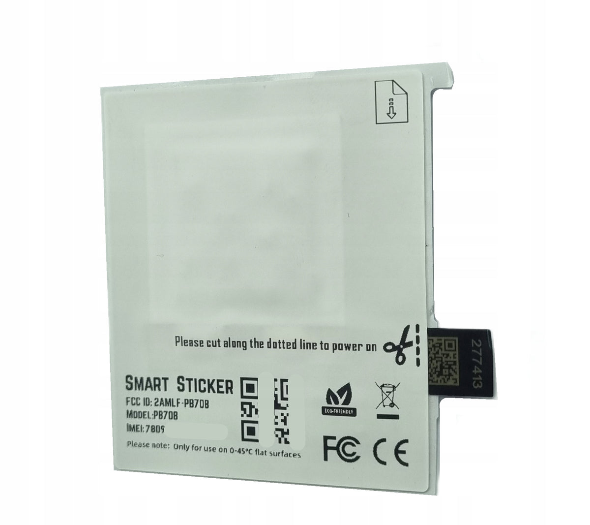 GPS Locator Sticker Without SIM BT PB708 Mini Hidden Quick Installation