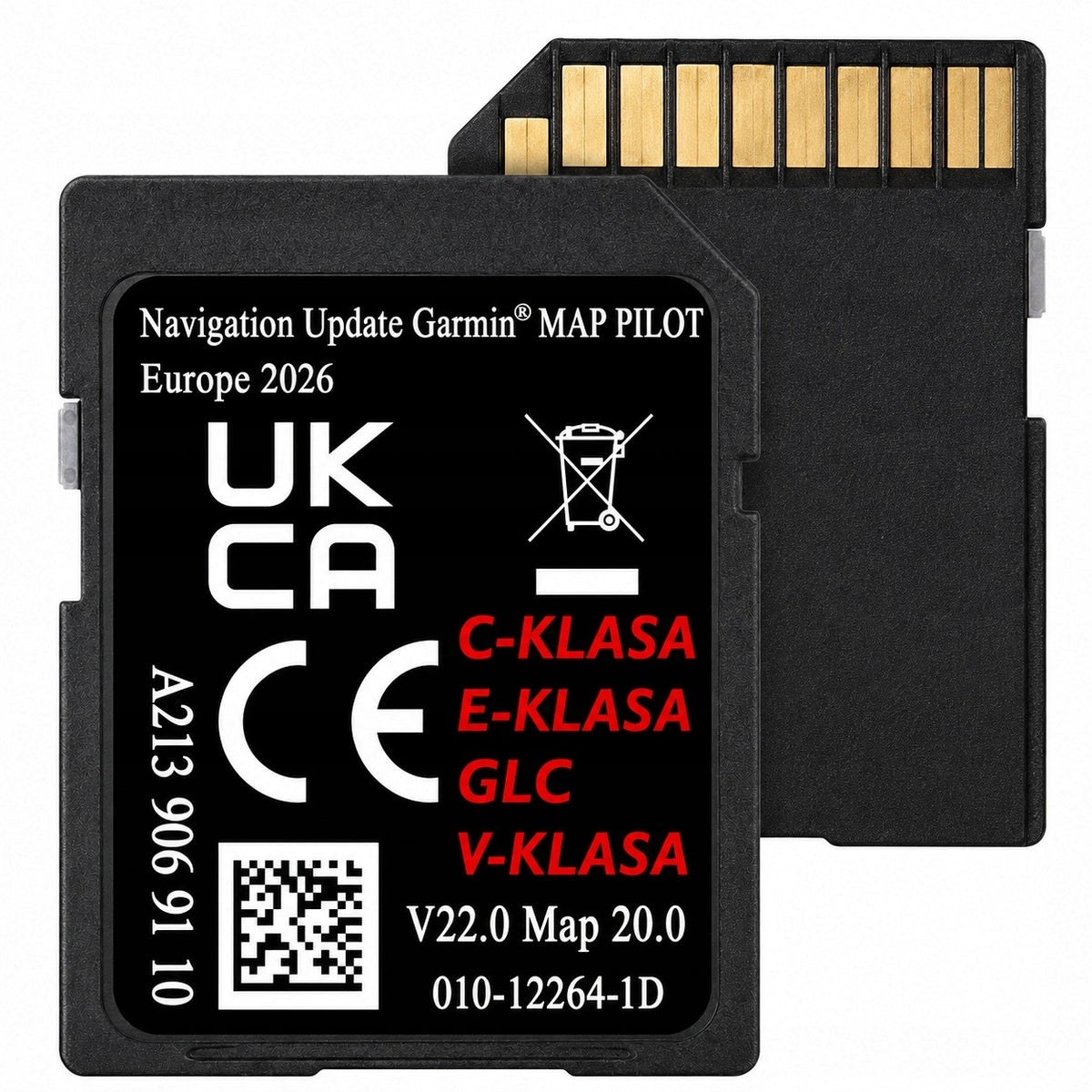 GPS MAP SD CARD MERCEDES A213 V22 NTG 5 Star2 C-CLASS E-CLASS V-CLASS GLC