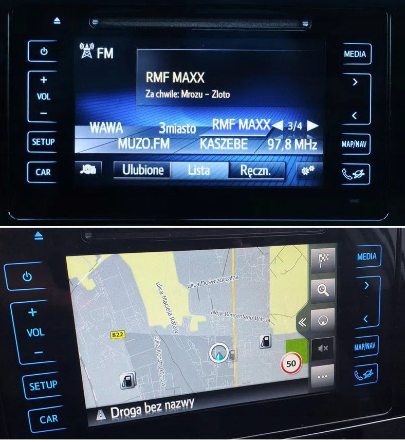GPS MAP TOYOTA AURIS (2014-2018) TOYOTA TOUCH 2 GO 2025 ONLINE