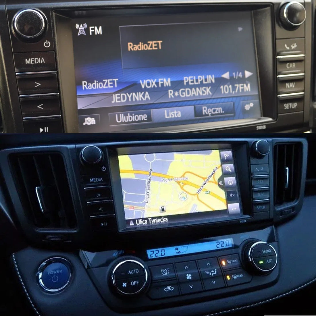 GPS MAP TOYOTA RAV4 (2014-2018) TOYOTA TOUCH 2 GO 2025 ONLINE