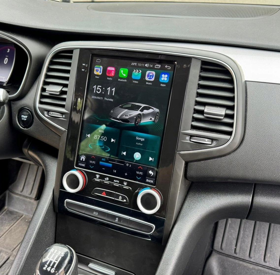 GPS NAVIGATION RENAULT MEGANE IV TALISMAN ANDROID CARPLAY 4/64 GB Brand SMART-AUTO