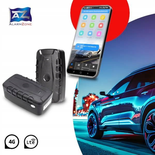 GPS locator 4G AK6-20000 AlarmZone, battery + alarms Packaging status original