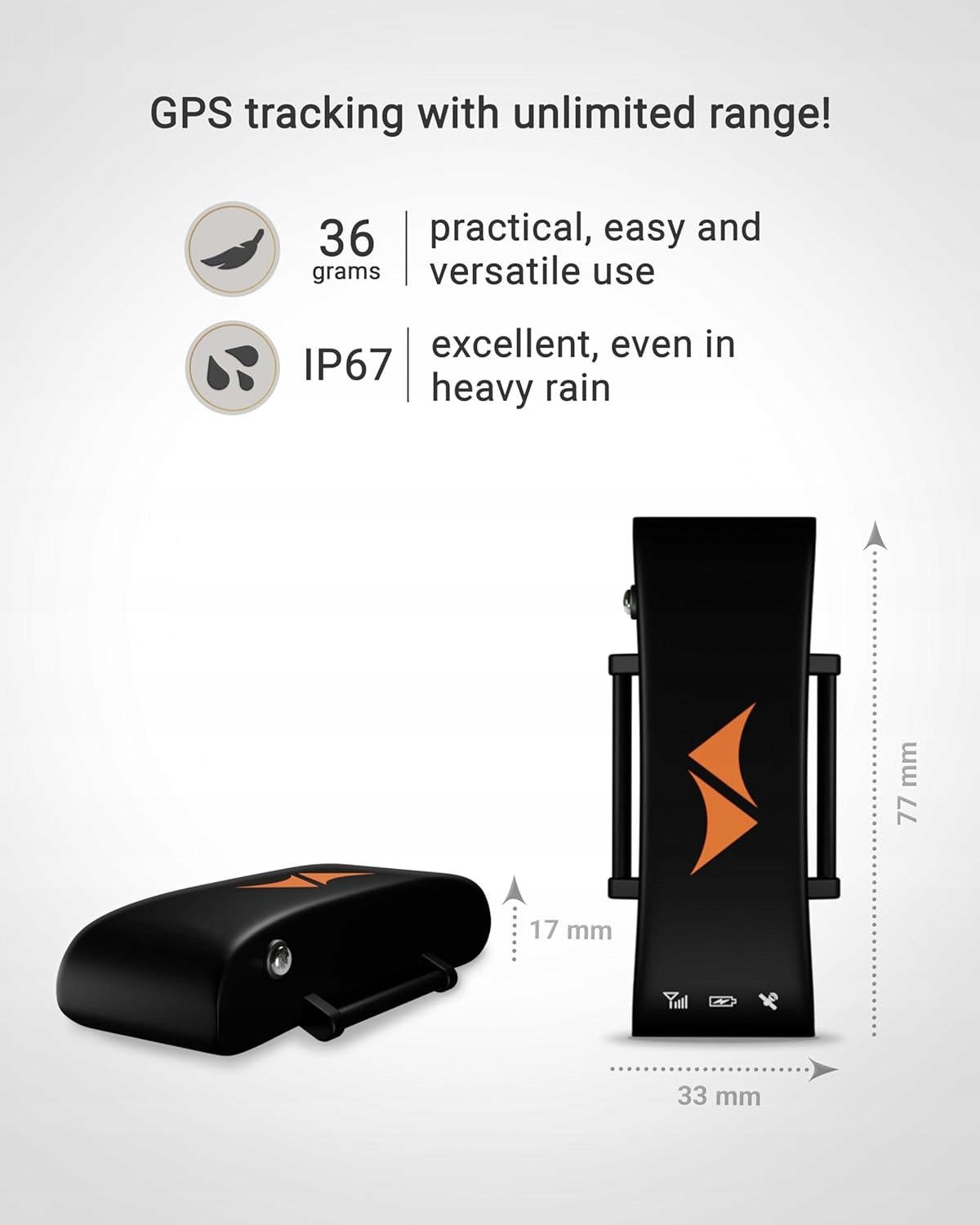 GPS locator for cat dog animals PAJ PET FINDER 2.0 43 countries Brand PAJ