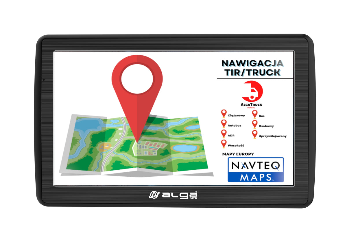 GPS navigation Alga SEVEN PRO 7' - Programme for truck TIR/ADR 2026 Packaging status original