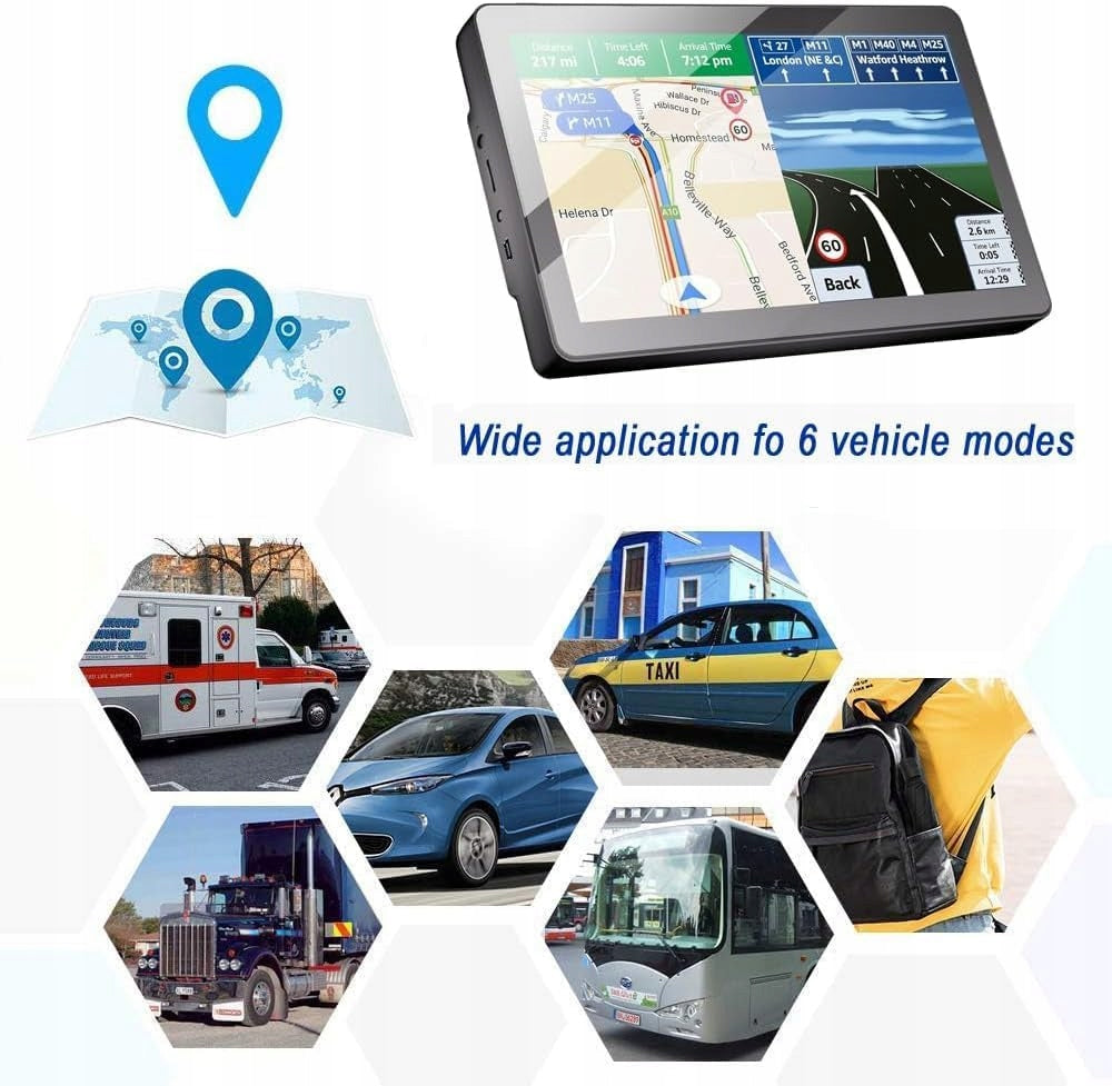 GPS navigation for trucks HEYOUTH Q9 256MB+8GB 2372 Manufacturer code Q9