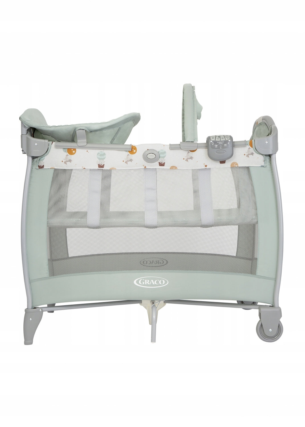 GRACO COT + CHANGING TABLE + HEADBAND + VIBRATION - Contour Electra Up & Away Manufacturer code 573342