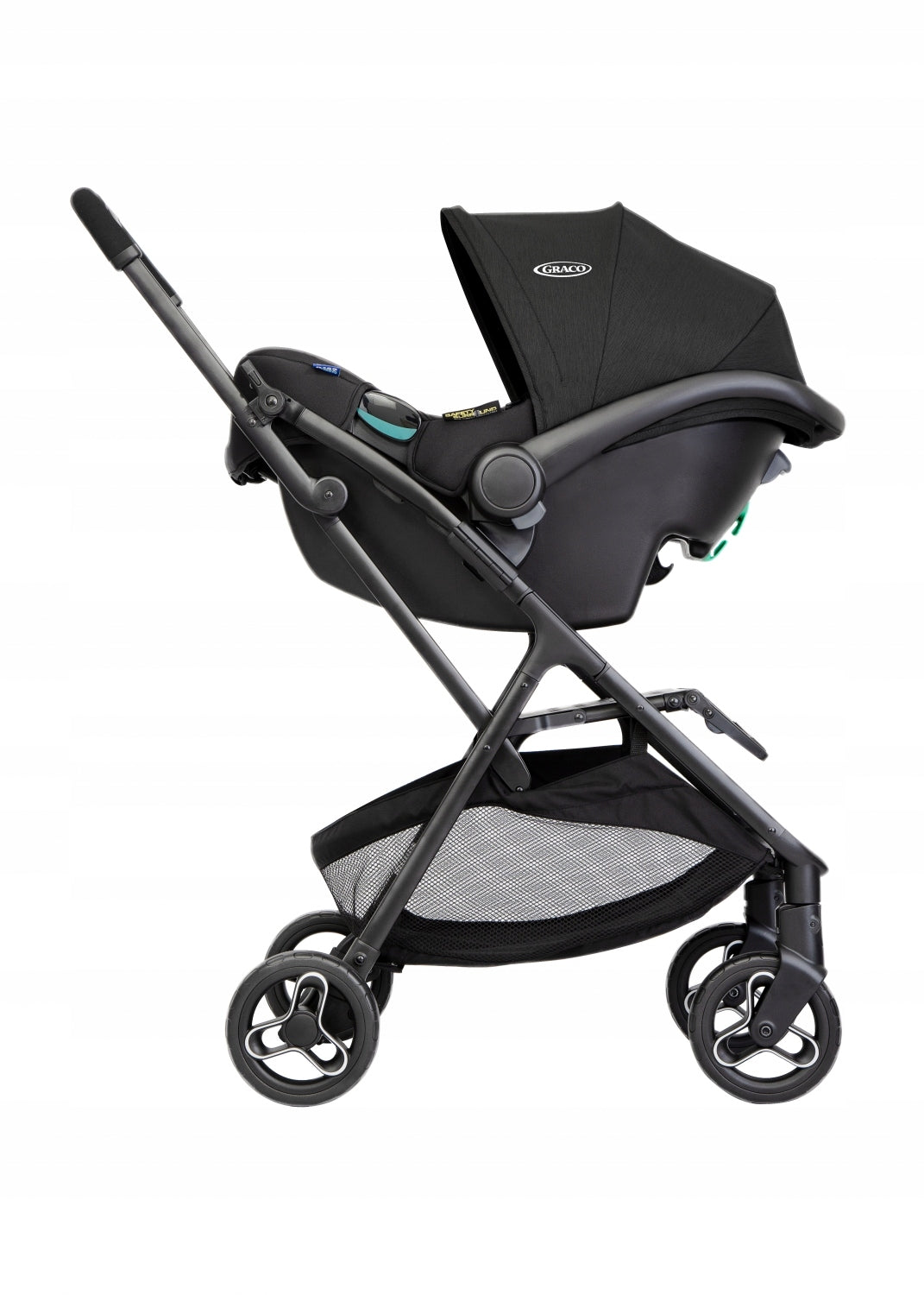 GRACO Trolley Myavo Trio Midnight set 3in1- stroller, gondola, car seat Packaging status original