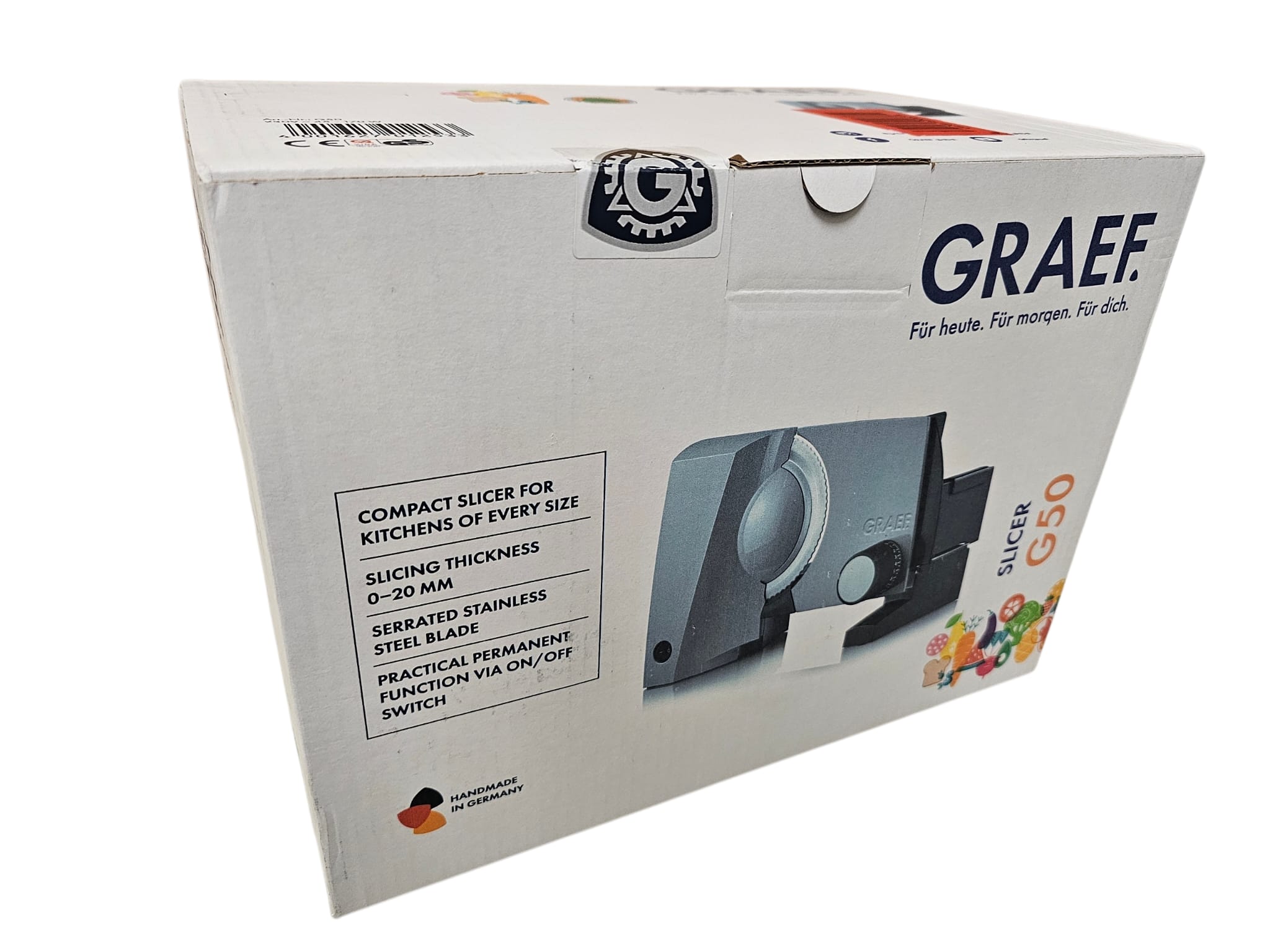 GRAEF G50 SLICER FOR BREAD AND COLD CUTS YOUNG LINE 170W Brand Graef