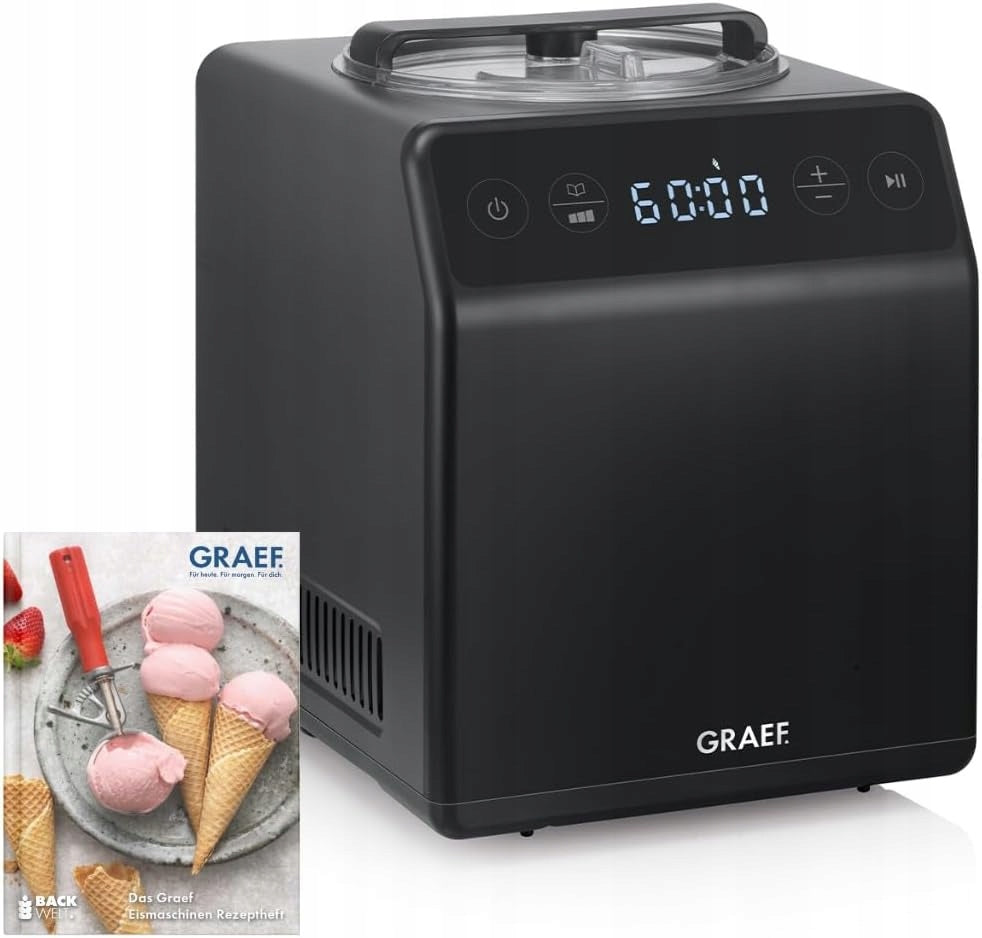GRAEF Soft Ice Cream Machine IM706EU 2in1 Yogurt 2L Touch