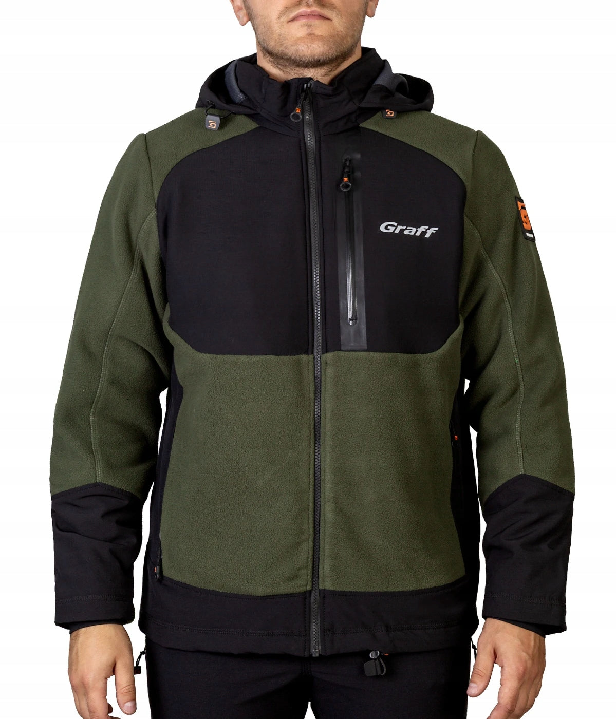 GRAFF JACKET FLEECE SWEATSHIRT WITH MEMBRANE WITH hood WATERSTOP 562-WS SIZE 3XL Packaging status original
