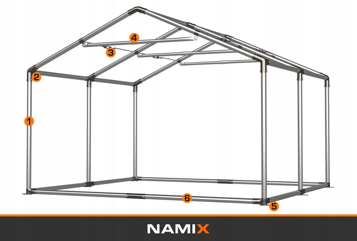 GRAND TENT 3x4 Party Garden VARIOUS COLORS Manufacturer code namiot_grand_3x4