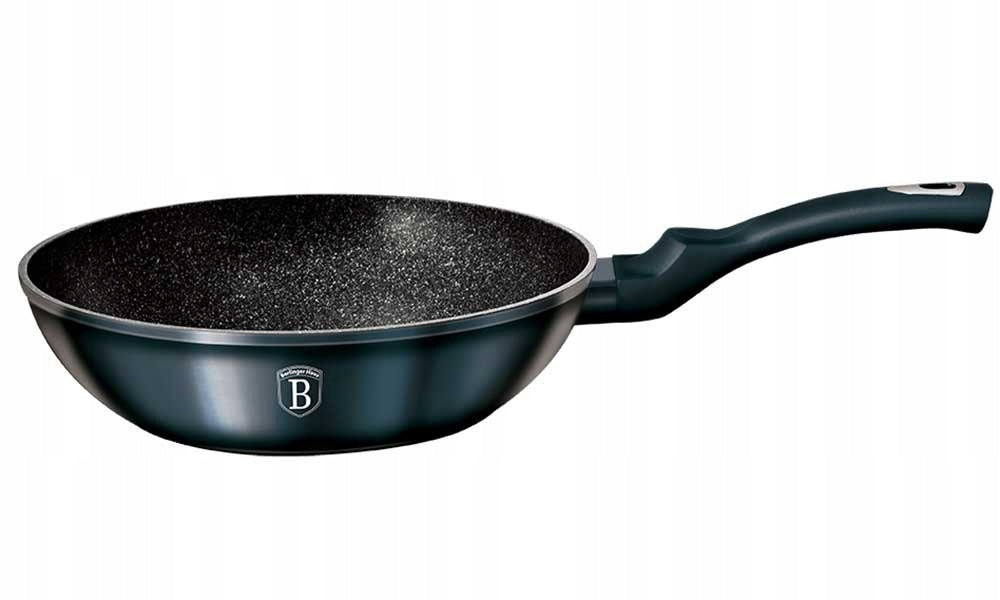 GRANITE WOK 28cm BERLINGER HAUS AQUAMARINE BH-1875