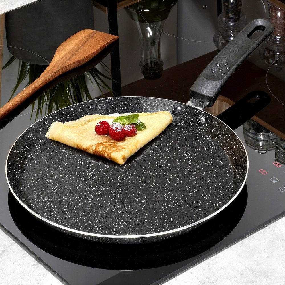 GRANITE pan for pancakes omelet pancakes low flat SIMPLE 24 cm Packaging status original