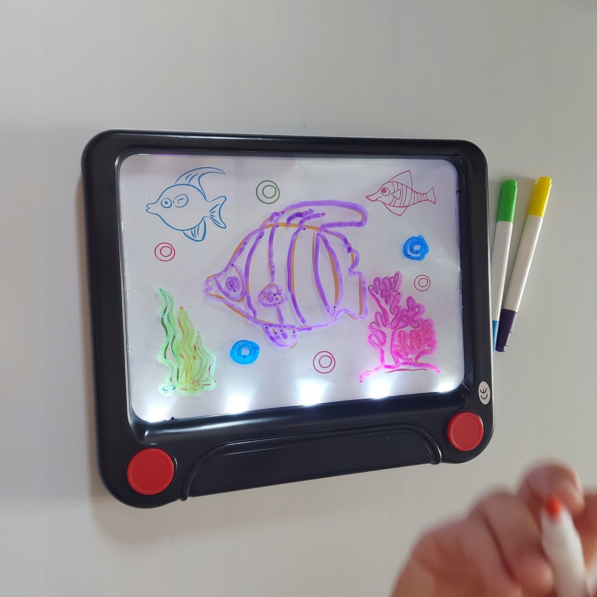GRAPHIC TABLET FOR DRAWING MAGIC DRAWING BOARD LED NEON educational board Brand XYZ