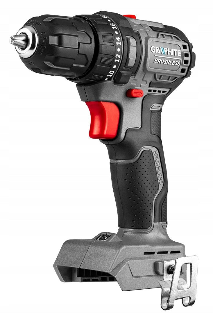 GRAPHITE Brushless Drill/Driver 55Nm 10mm 18V Energy+ 58GE139 Brand GRAPHITE