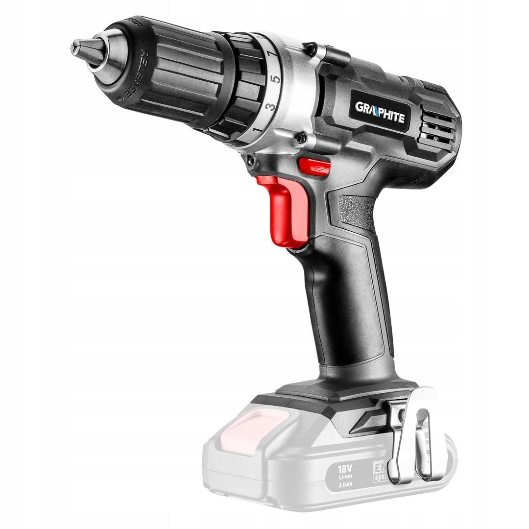 GRAPHITE ENERGY+DRILL CORDLESS SCREWDRIVER WITHOUT AKU.18V Li-Lon 58G006