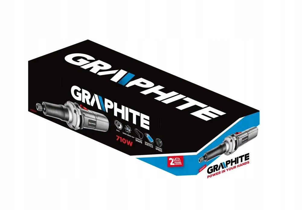 GRAPHITE STRAIGHT GRINDER 710W 59G071 Supply voltage 230 V