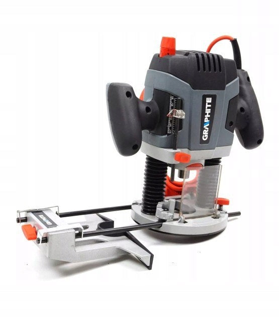 GRAPHITE Spindle milling machine 1300W 6-12 mm speed control 59G717