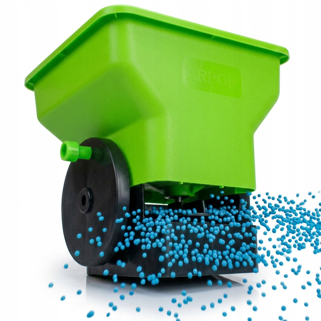 GRASS SEED DRILL 3l MANUAL GARDEN SAND SALT FERTILIZER SEED SPREADER