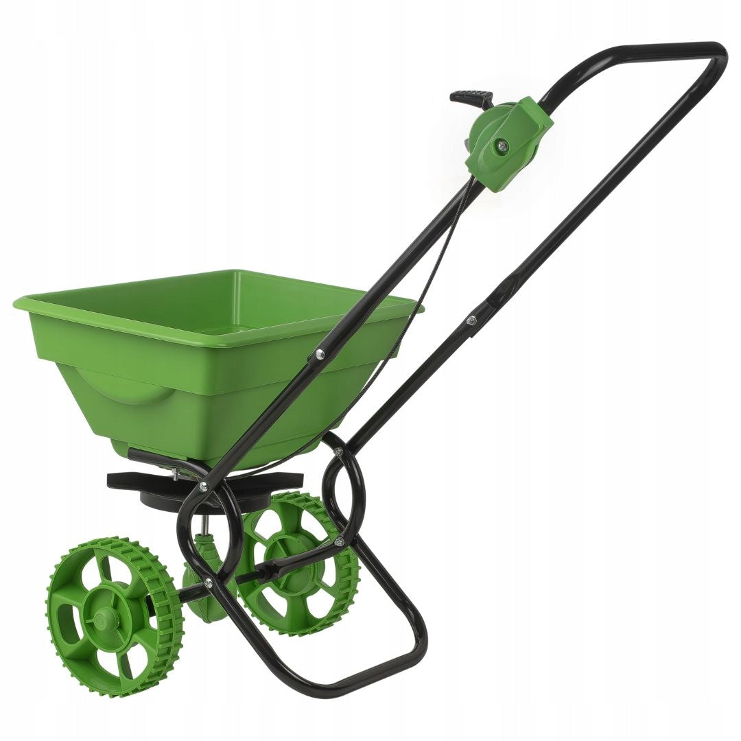 GRASS SEEDER 15L MANUAL SEED FERTILIZER SPREADER SALT SPREADER Packaging status original