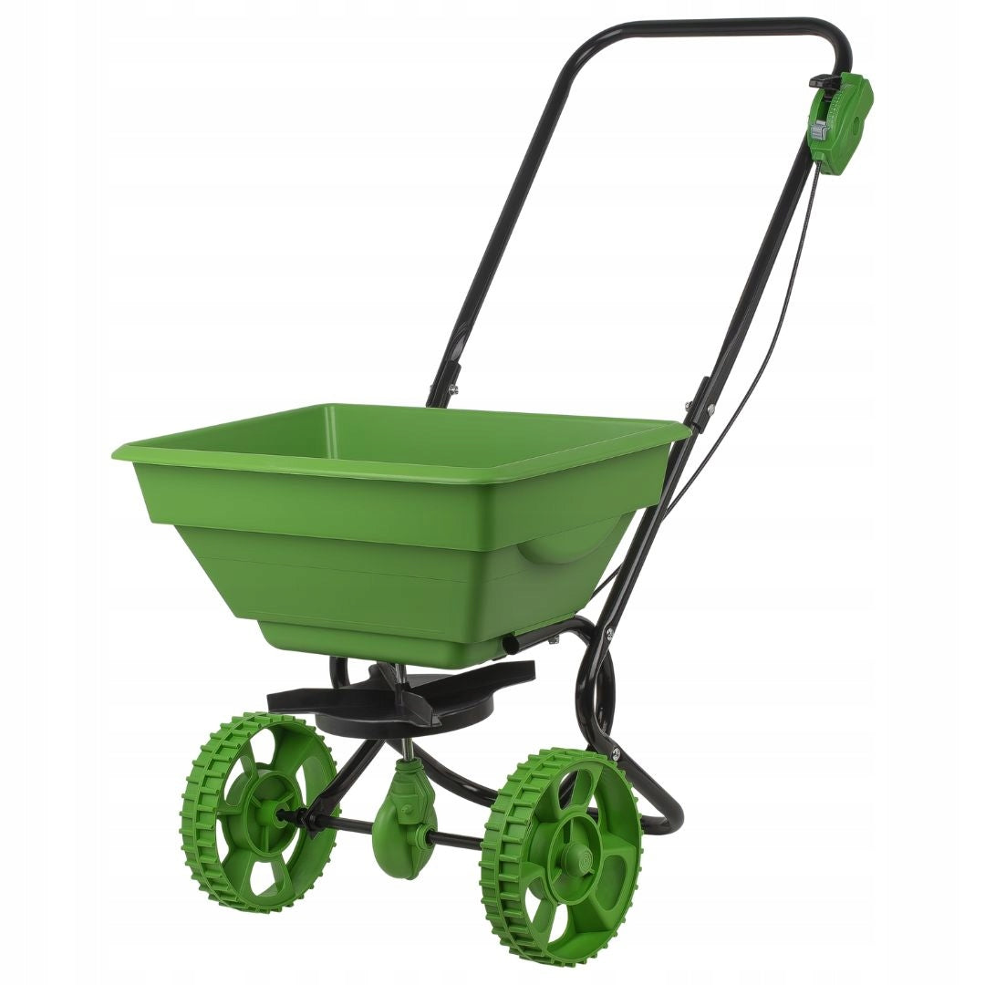 GRASS SEEDER 15L MANUAL SEED FERTILIZER SPREADER SALT SPREADER