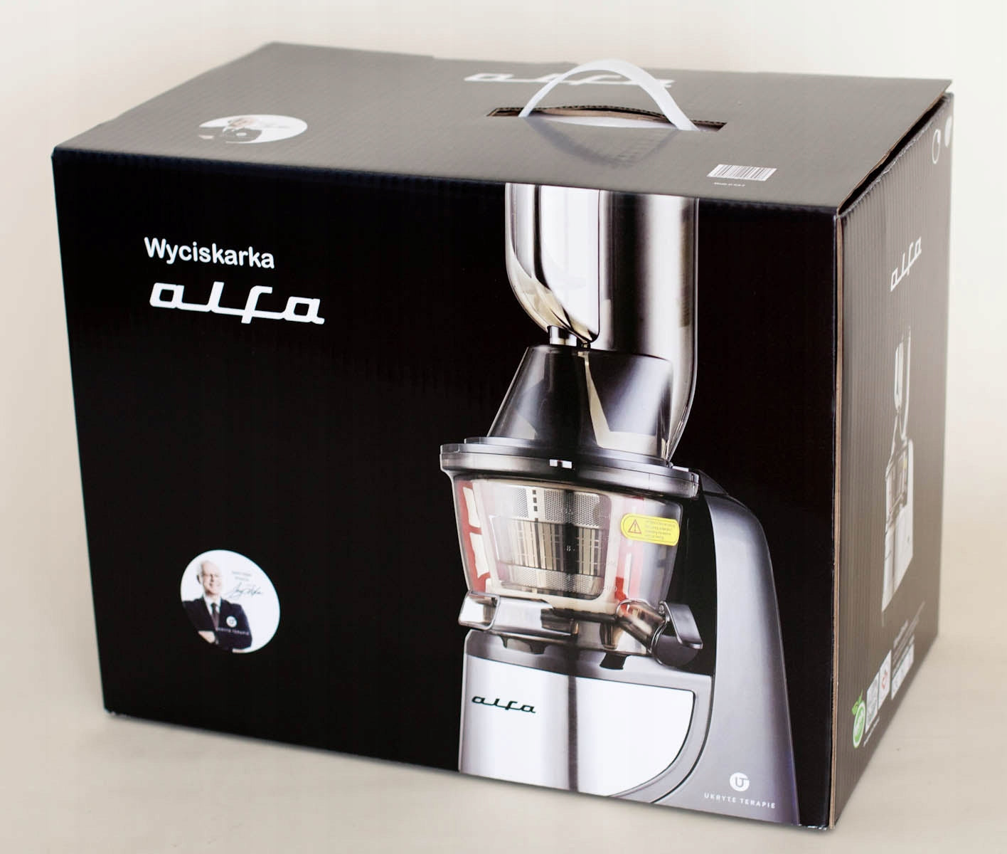 GRASS slow juicer for fruit vegetables large juicer 2in1 3 sieve Manufacturer code Wyciskarka_Alfa_Grass_CZ