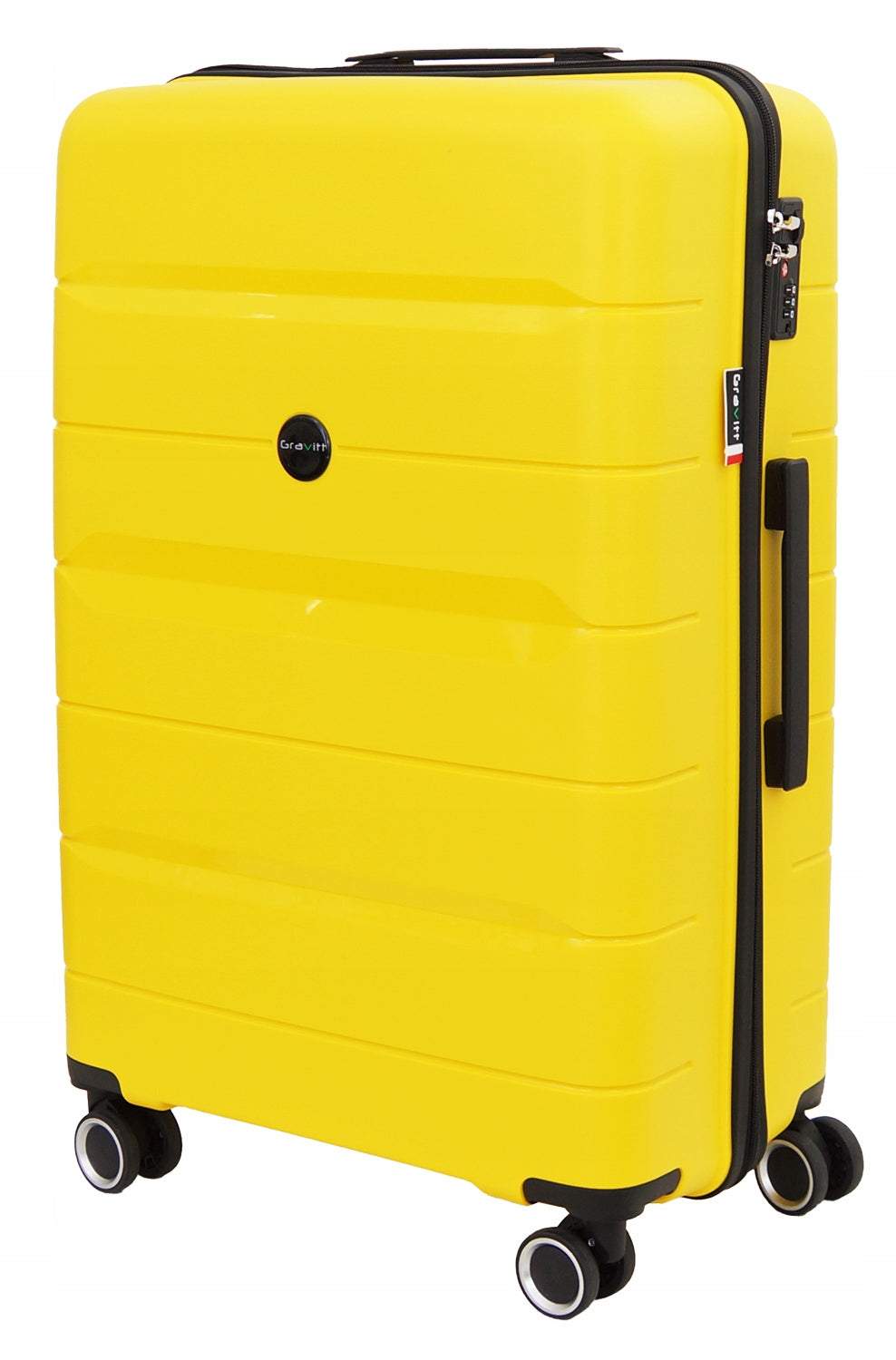 GRAVITT travel case with wheels polypropylene large 010 Height 74 cm