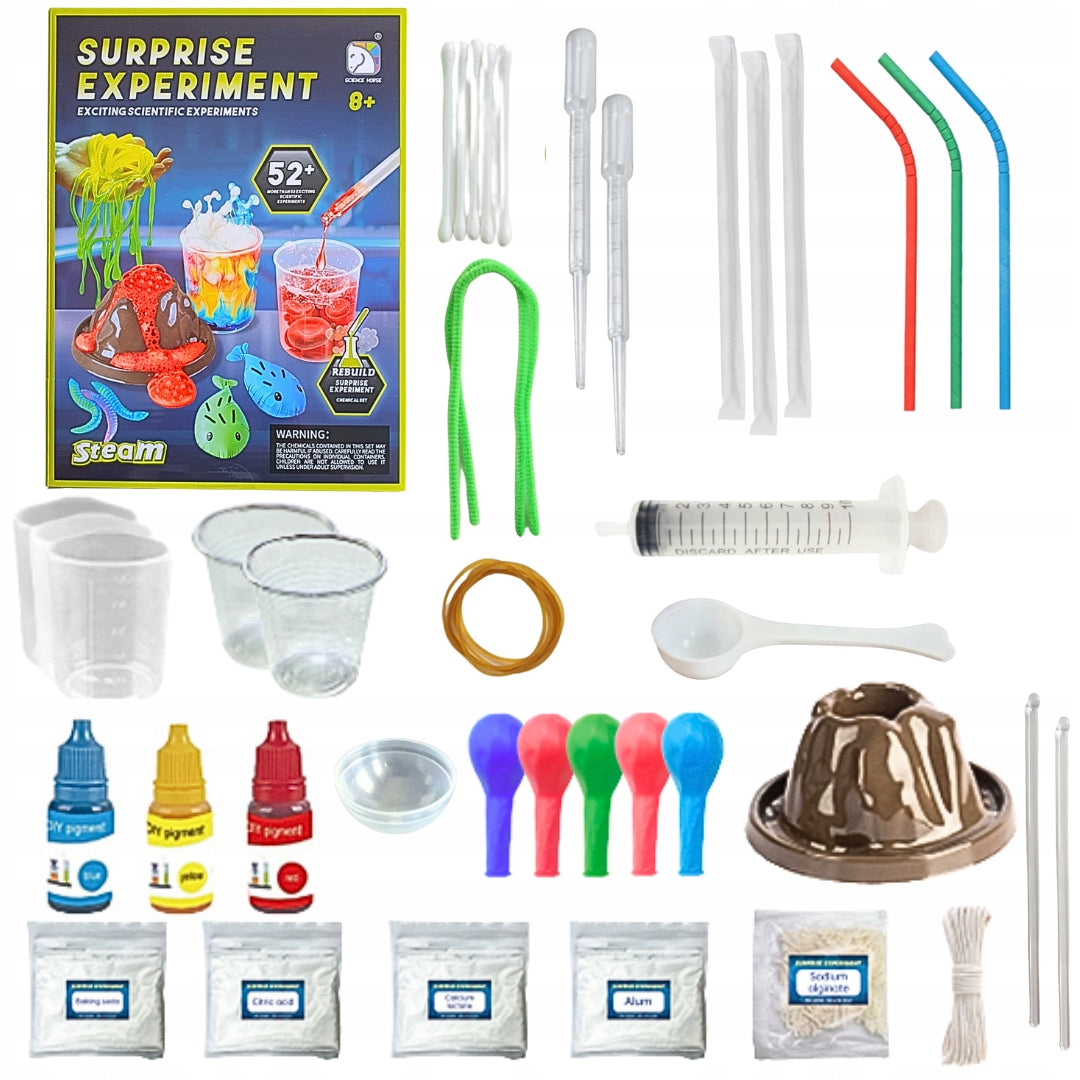 GREAT SCIENTIFIC KIT Educational SCIENTIFIC LABORATORY 52 Experiments