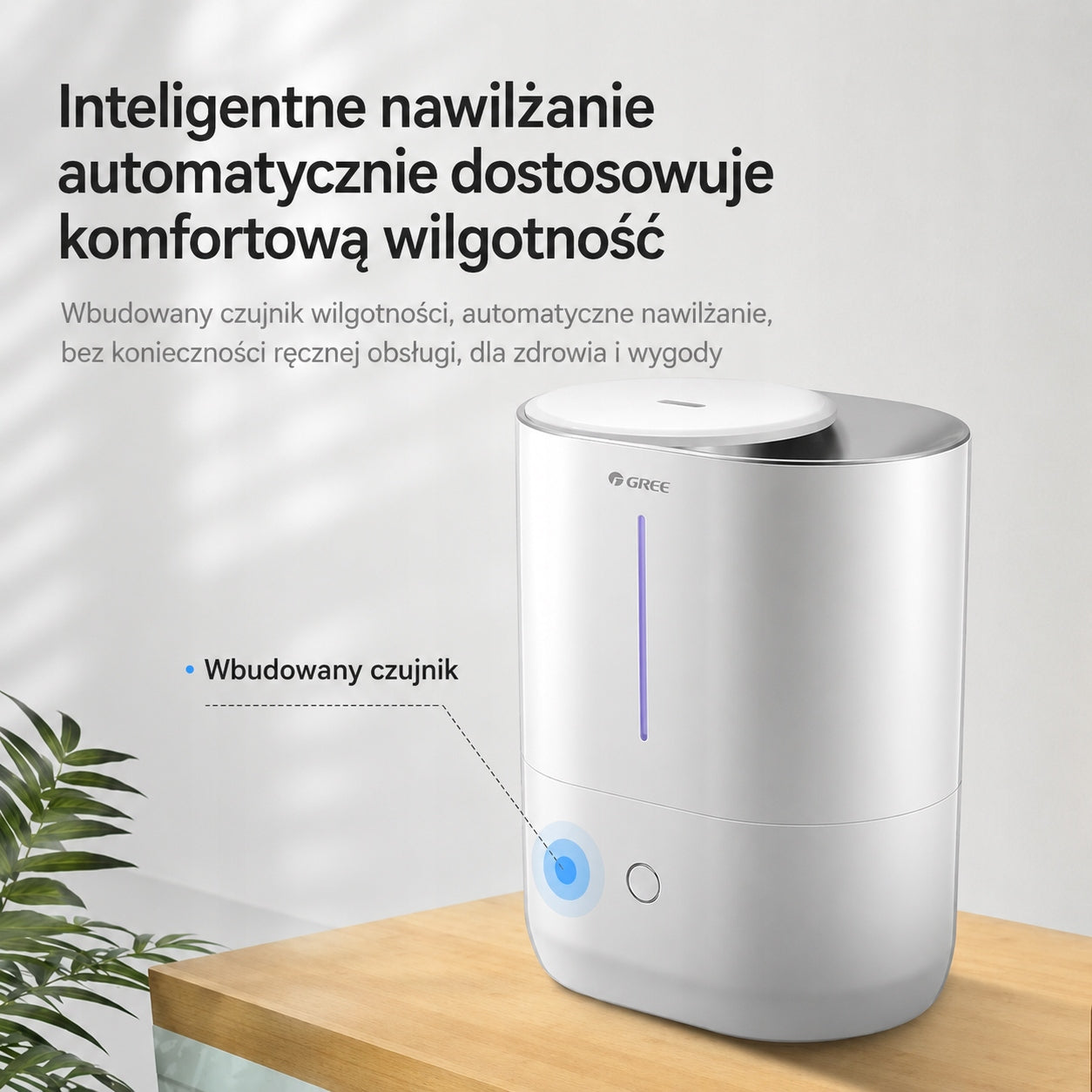 GREE Ultrasonic Air Humidifier AROMATHERAPY 23W Brand Gree