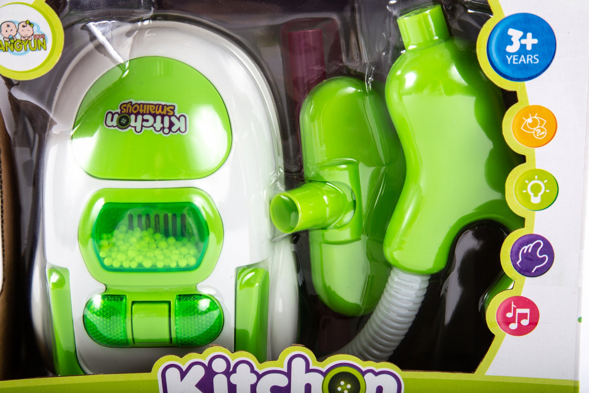 GREEN VACUUM CLEANER FOR CHILDREN BATTERY-OPERATED TOY Brand Midex