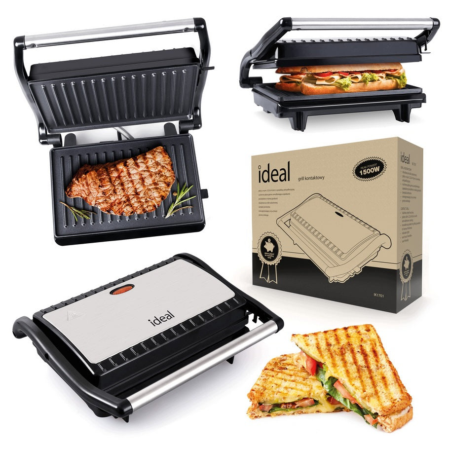 GRILL ELECTRIC TOASTER 1500W CONTACT STRONG Manufacturer code NIK1701