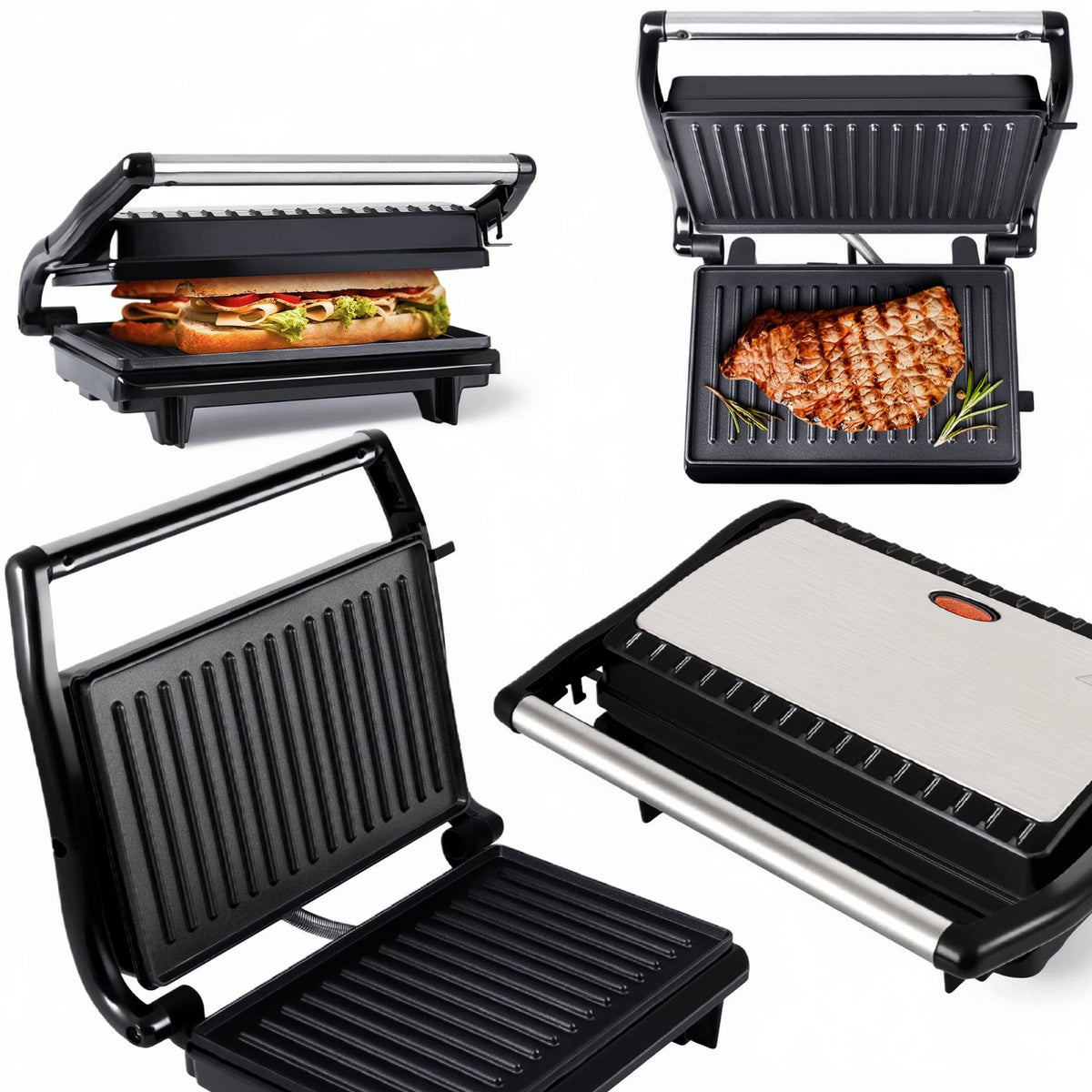 GRILL ELECTRIC TOASTER 1500W CONTACT STRONG