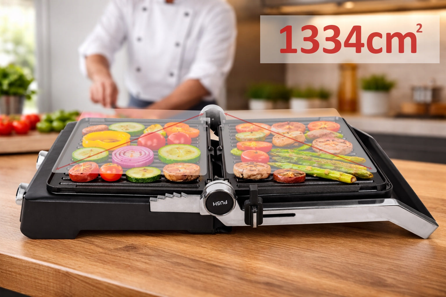 GRILL ELECTRIC TOASTER LARGE GRILLING AREA XXL 2500W Brand Blow