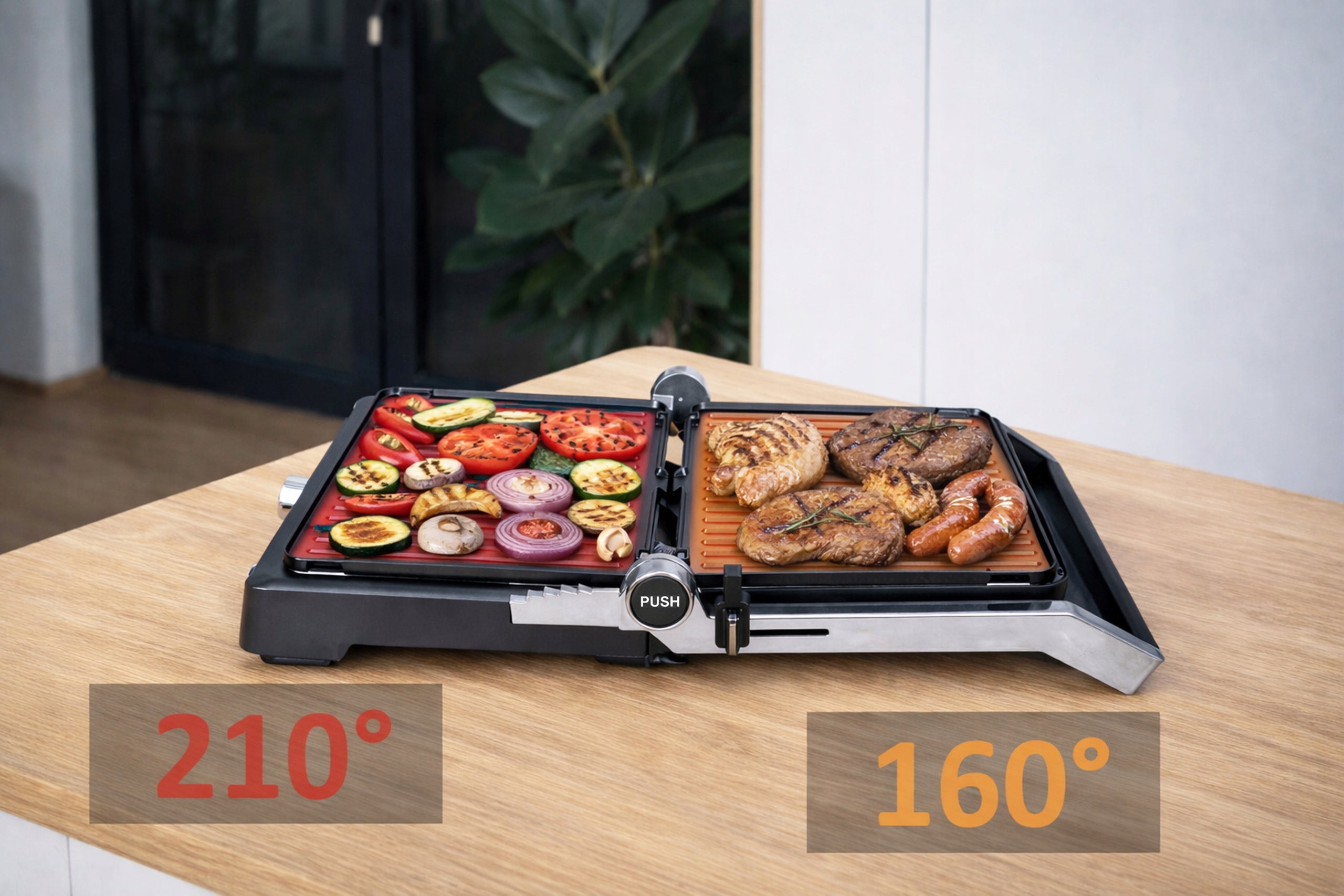 GRILL ELECTRIC TOASTER LARGE GRILLING AREA XXL 2500W Manufacturer code 44-621#