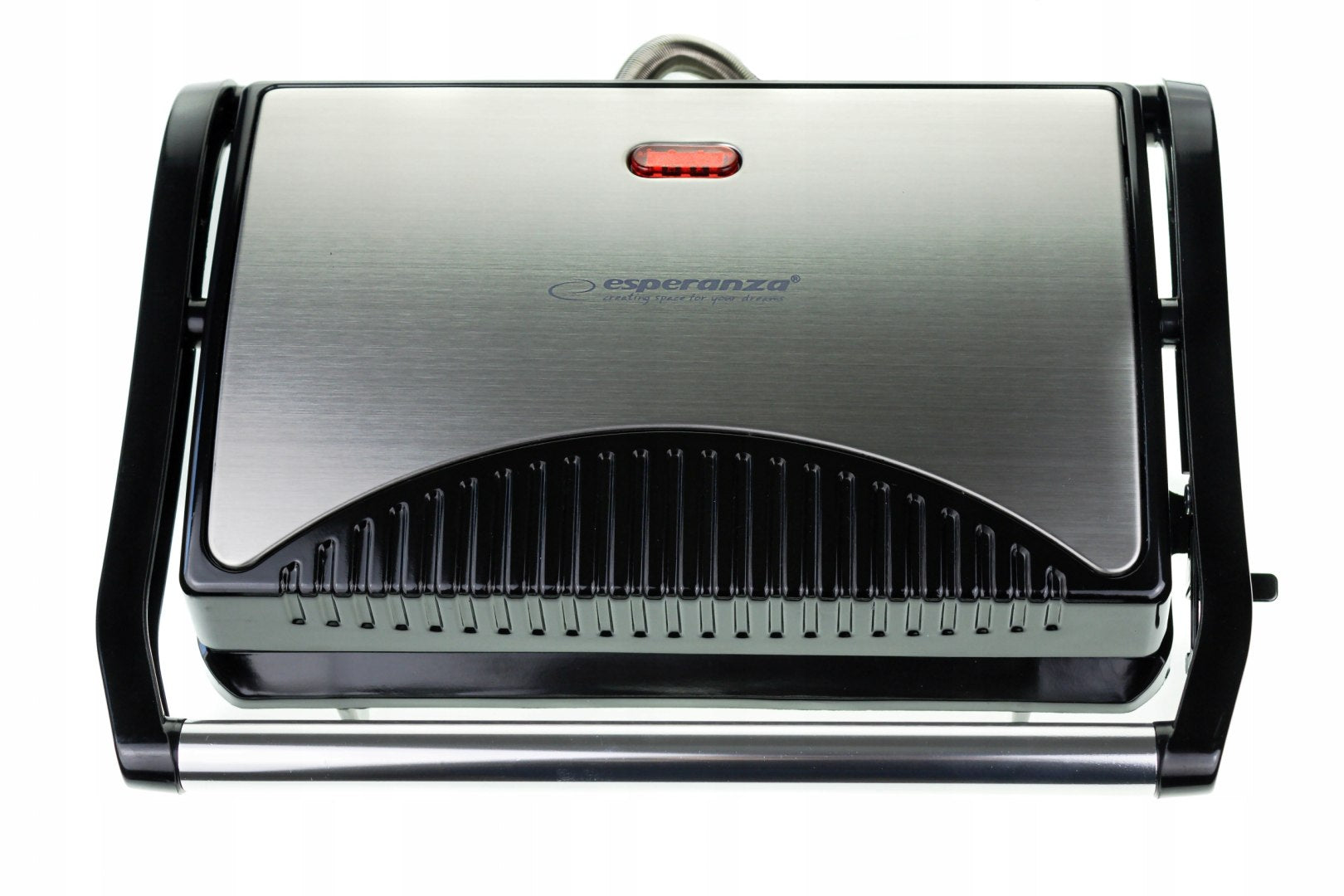 GRILL TOASTER CLOSED CERAMIC ELECTRIC SANDWICH PANINI TOAST 750W Dominant color silver/gray