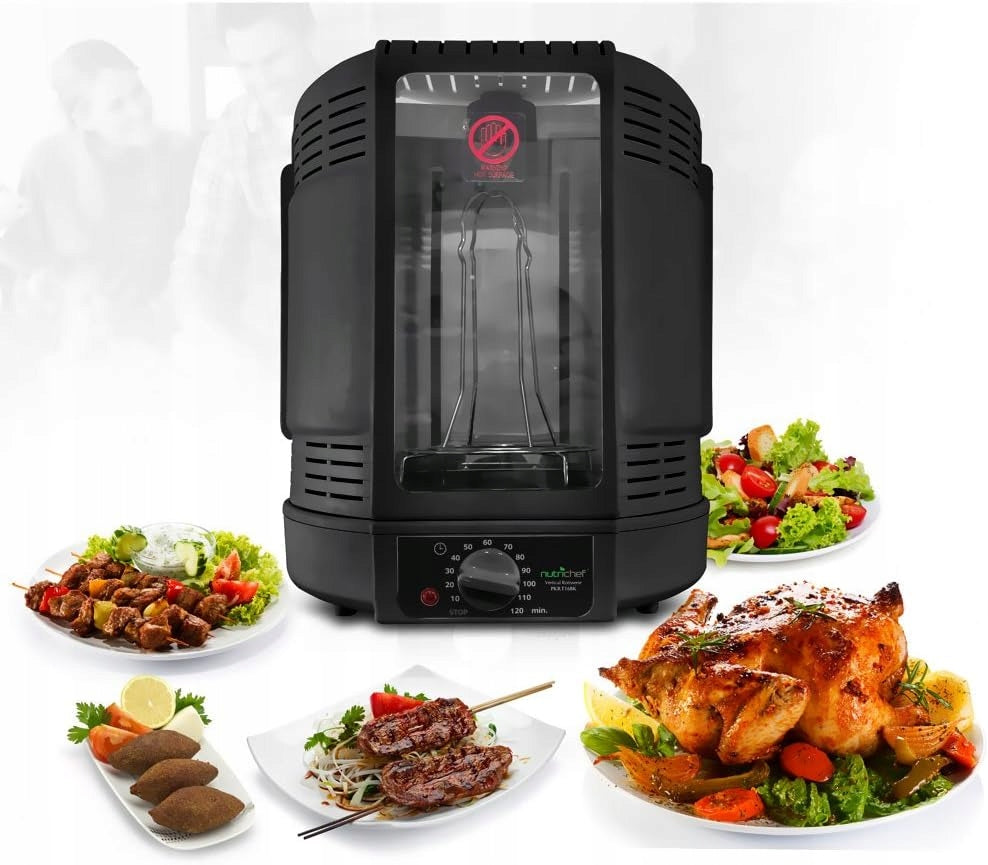 GRILL TRADITIONAL VERTICAL TOASTER KEBAB CHICKEN MULTIGRILL NUTRICHEF Brand no brand