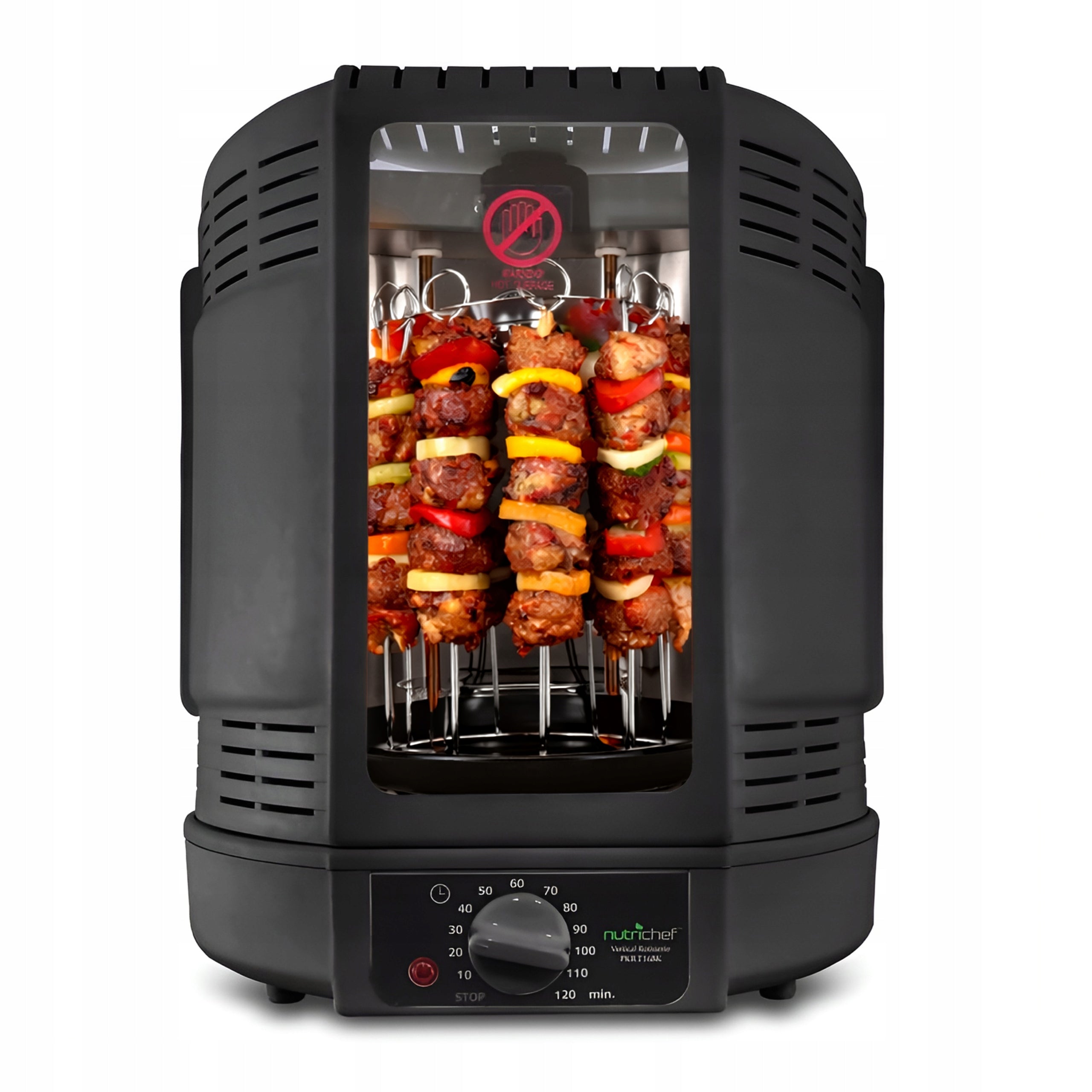 GRILL TRADITIONAL VERTICAL TOASTER KEBAB CHICKEN MULTIGRILL NUTRICHEF