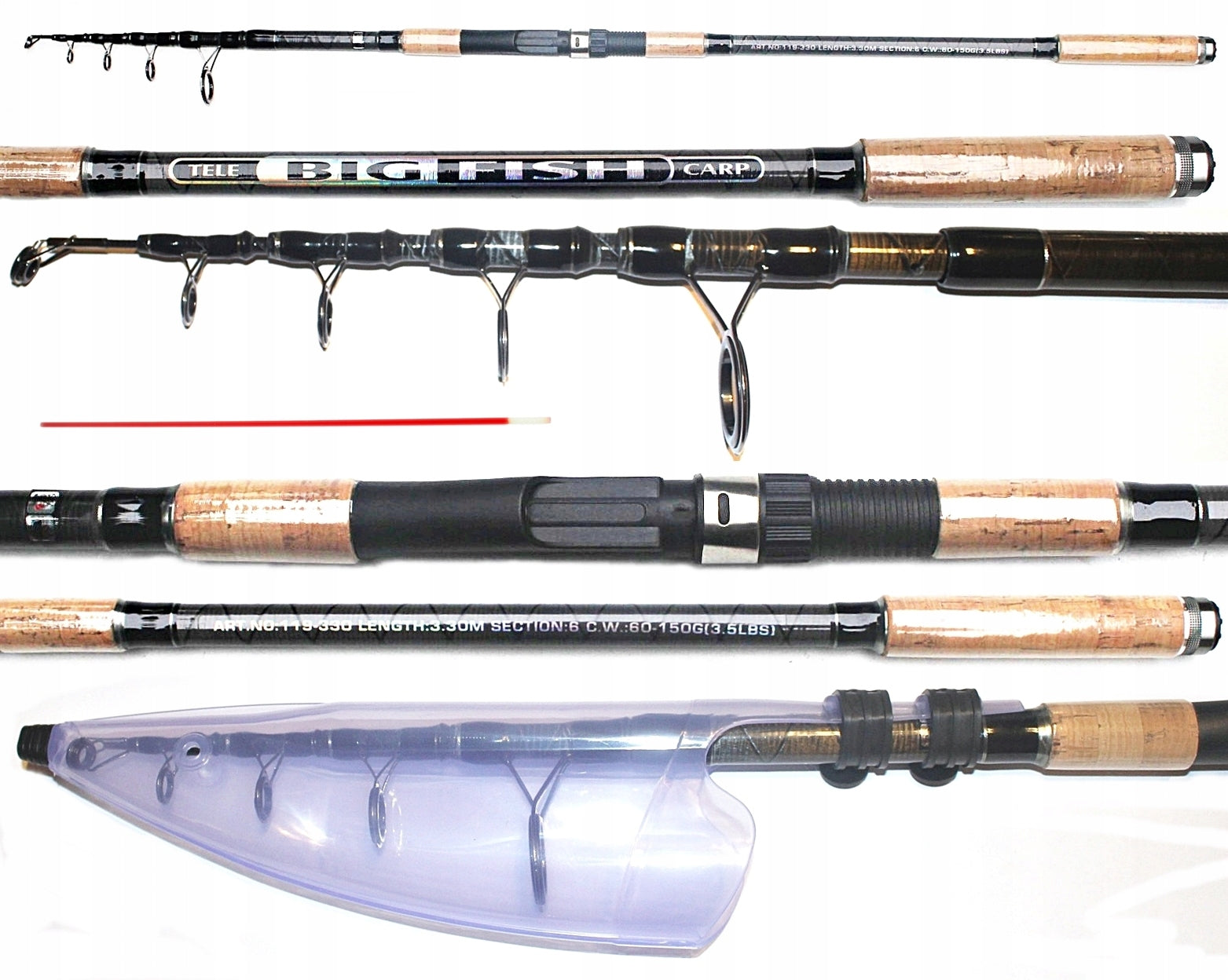 GROUND ROD BIG FISH 330cm. 3,5Lbs. Brand no brand